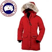 Canada Goose Ladies Trillium Parka, Red